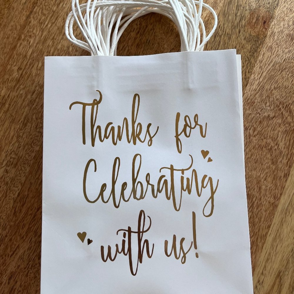 Gift Bags: pack of 16